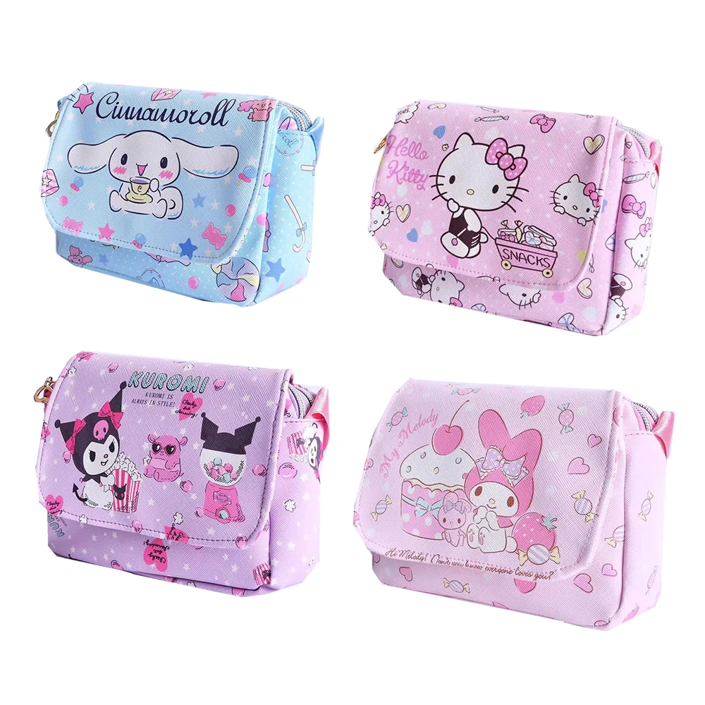 Kawaii Hellokts My Melody Kuromi сумка-мессенджер Аниме Мультфильм искусственная кожа плечо портмоне сумка подарок на день рождения для детей игрушка
Kawaii Hellokts My Melody Kuromi сумка-мессенджер Аниме Мультфильм искусственная кожа плечо портмоне сумка подарок на день рождения для детей игрушка