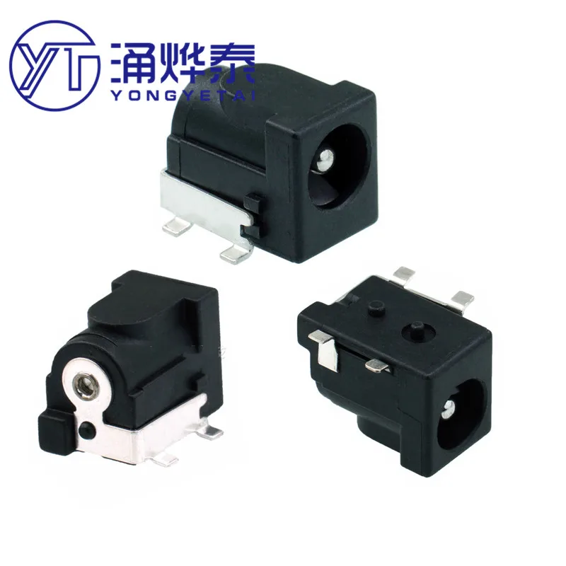 YYT 10PCS DC-050 SMD DC005 DC-050 4-pin SMD 5.5*2.1DC Power Socket SMD Soldering Plate
YYT 10PCS DC-050 SMD DC005 DC-050 4-pin SMD 5.5*2.1DC Power Socket SMD Soldering Plate