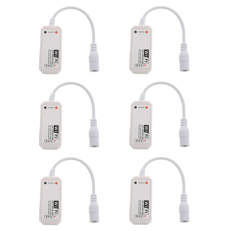 6X LED Wifi Remote Controller Works With Alexa/Google Home Voice Control For 5050/3528 RGB LED Strip Lights Change
6X LED Wifi Remote Controller Works With Alexa/Google Home Voice Control For 5050/3528 RGB LED Strip Lights Change