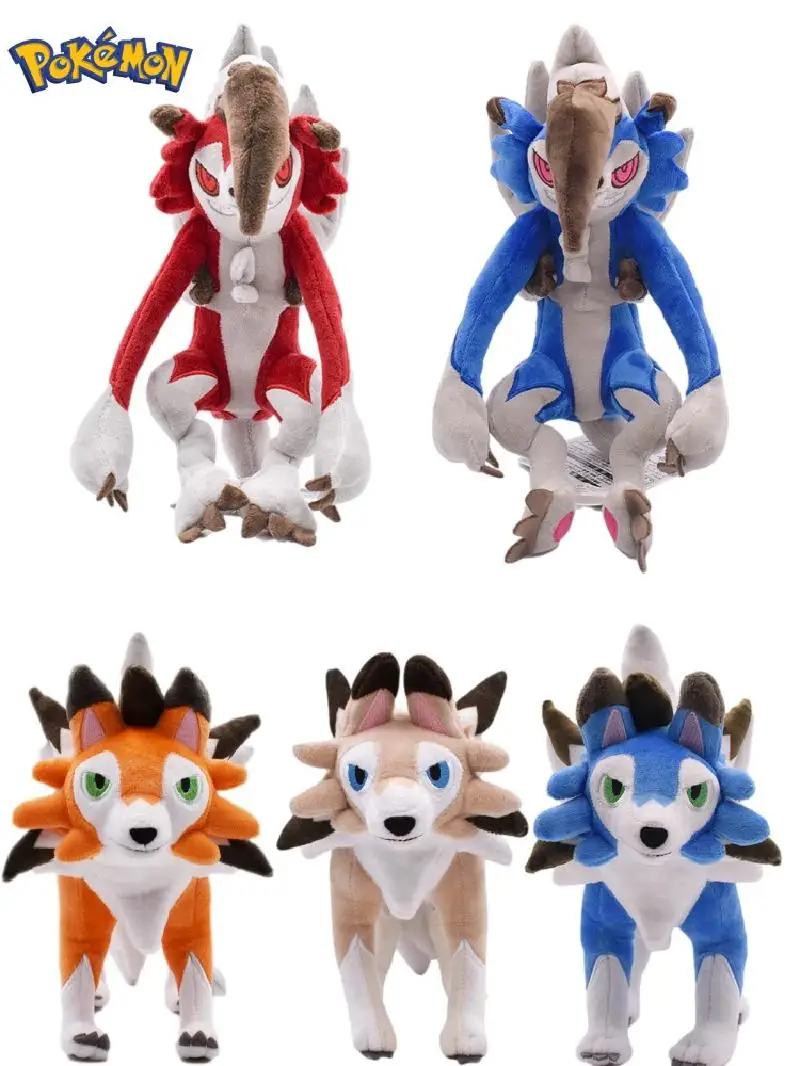 Pokemon Plush Lycanroc Toys Anime Peripherals Stuffed Animal Daylight Dusk Night Forms Standing Sitting Position Plush Doll Toys
Pokemon Plush Lycanroc Toys Anime Peripherals Stuffed Animal Daylight Dusk Night Forms Standing Sitting Position Plush Doll Toys