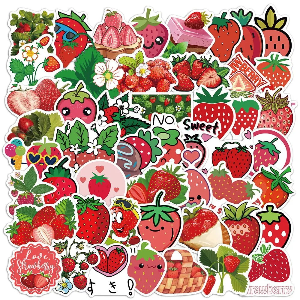 10/50/100Pcs Cartoon Strawberries Stickers Toy DIY Kids Notebook Luggage Refrigerator Stationery Scrapbooking Decals Graffiti
10/50/100Pcs Cartoon Strawberries Stickers Toy DIY Kids Notebook Luggage Refrigerator Stationery Scrapbooking Decals Graffiti