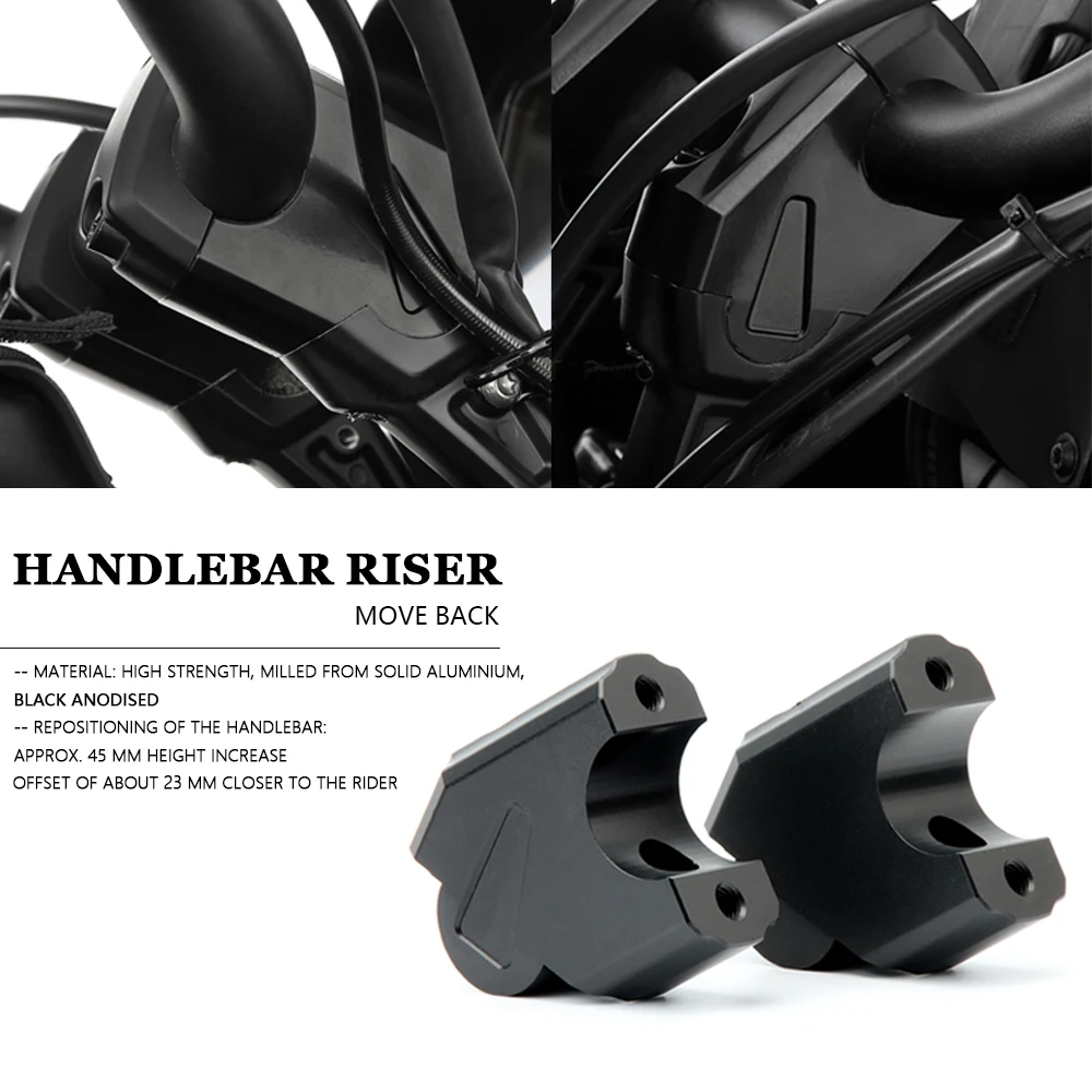 For Motorcycle Accessories Handle Bar RA1250 PA1250 Pan America 1250 S Riser Clamp Extend Handlebar Adapter Mount Special 2021-
For Motorcycle Accessories Handle Bar RA1250 PA1250 Pan America 1250 S Riser Clamp Extend Handlebar Adapter Mount Special 2021-