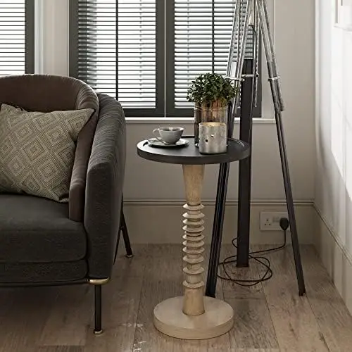 Small Drinking Table, Traditional Tray Top End Table, Espresso, Dark Brown (PH0307-4) Wood food trays for serving Baloondog tray
Small Drinking Table, Traditional Tray Top End Table, Espresso, Dark Brown (PH0307-4) Wood food trays for serving Baloondog tray