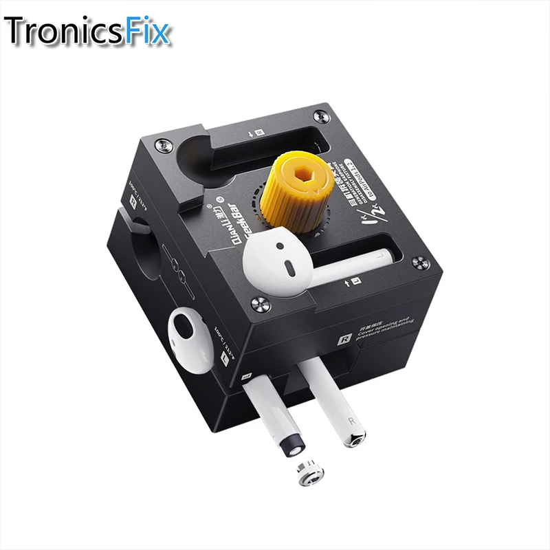 Qianli Earpods Repair Fixture for Airpods 1 2 Airpods Pro Opening Alignment Clamp Headphone Holder Battery Disassembly Tools
Qianli Earpods Repair Fixture for Airpods 1 2 Airpods Pro Opening Alignment Clamp Headphone Holder Battery Disassembly Tools