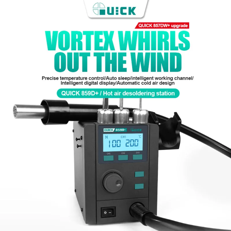 QUICK 859D + pk QUICK 857DW + станция для распайки горячим воздухом для телефона ЖК-дисплей экран ремонт процессора бессвинцовый инструмент для разборк...
QUICK 859D + pk QUICK 857DW + станция для распайки горячим воздухом для телефона ЖК-дисплей экран ремонт процессора бессвинцовый инструмент для разборк...