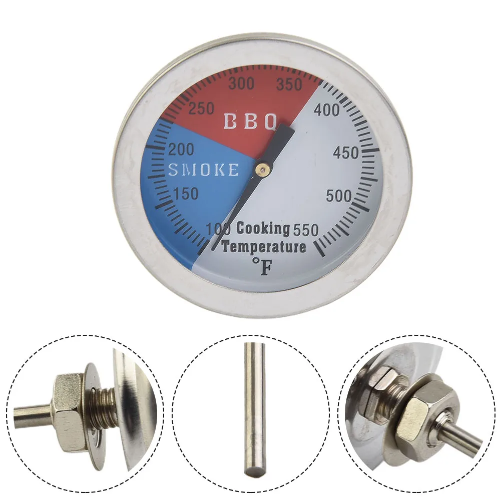 1pc Grill Thermometer With Stainless Steel Hex Nut Outdoor Cooking BBQ Tools Accessories For Measuring Grill Temperature
1pc Grill Thermometer With Stainless Steel Hex Nut Outdoor Cooking BBQ Tools Accessories For Measuring Grill Temperature