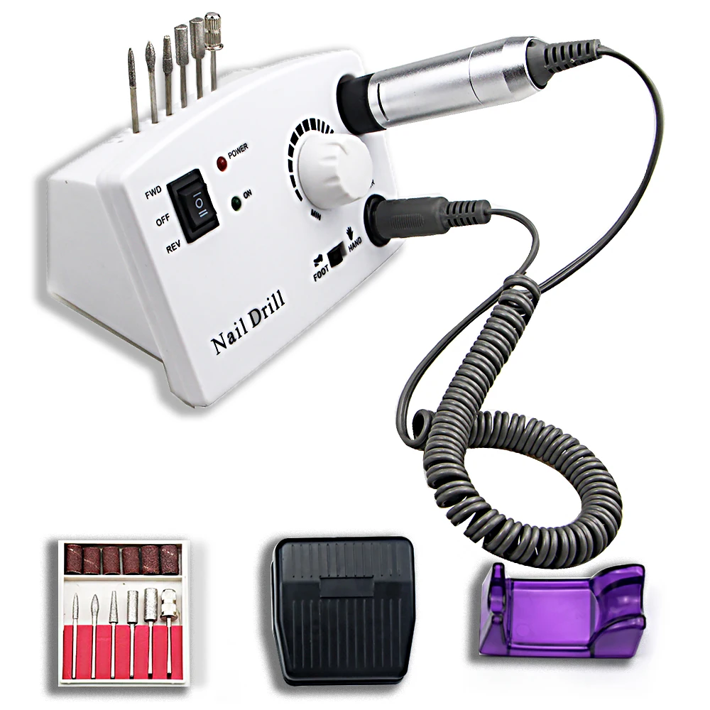 Nail Drill Machine 35000RPM Electric Nail Drill Machine Nail Cutter Bit Nail File Pedicure Maniure Machine kit DIY Nail Tools
Nail Drill Machine 35000RPM Electric Nail Drill Machine Nail Cutter Bit Nail File Pedicure Maniure Machine kit DIY Nail Tools