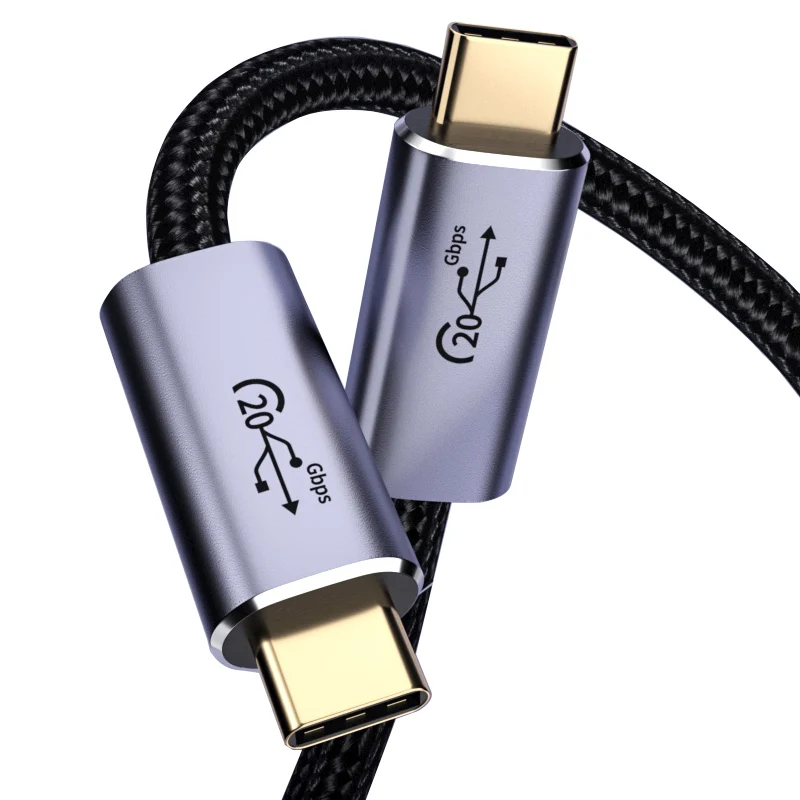 100W USB3.2 Type C Male Cable USB Extension Cable 20Gbps 8K@60HZ HD Video Data Line for Xiaomi Huawei Samsung Realme MacBook
100W USB3.2 Type C Male Cable USB Extension Cable 20Gbps 8K@60HZ HD Video Data Line for Xiaomi Huawei Samsung Realme MacBook