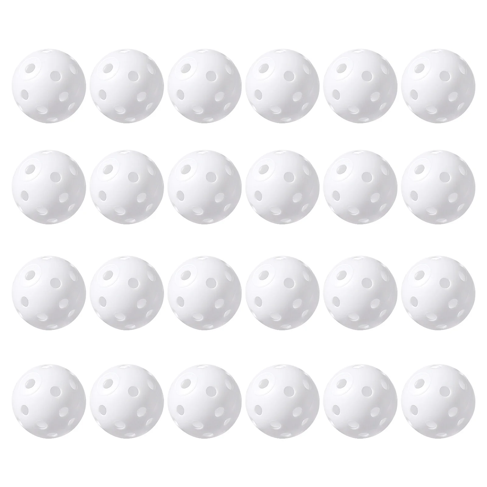 Practice Balls, White Training Balls, Indoor Simulators Practice, For Swing Practice Driving Range Home Use Indoor 24pcs
Practice Balls, White Training Balls, Indoor Simulators Practice, For Swing Practice Driving Range Home Use Indoor 24pcs