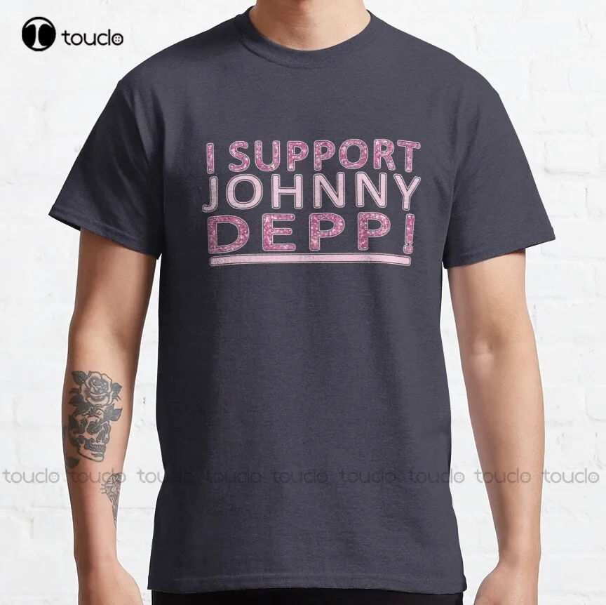 I Support Johnny Depp Classic T-Shirt Johnny Depp Goth Shirt Short Sleeve Funny Tee Shirts Xs-5Xl Unisex Streetwear Gd Hip Hop
I Support Johnny Depp Classic T-Shirt Johnny Depp Goth Shirt Short Sleeve Funny Tee Shirts Xs-5Xl Unisex Streetwear Gd Hip Hop
