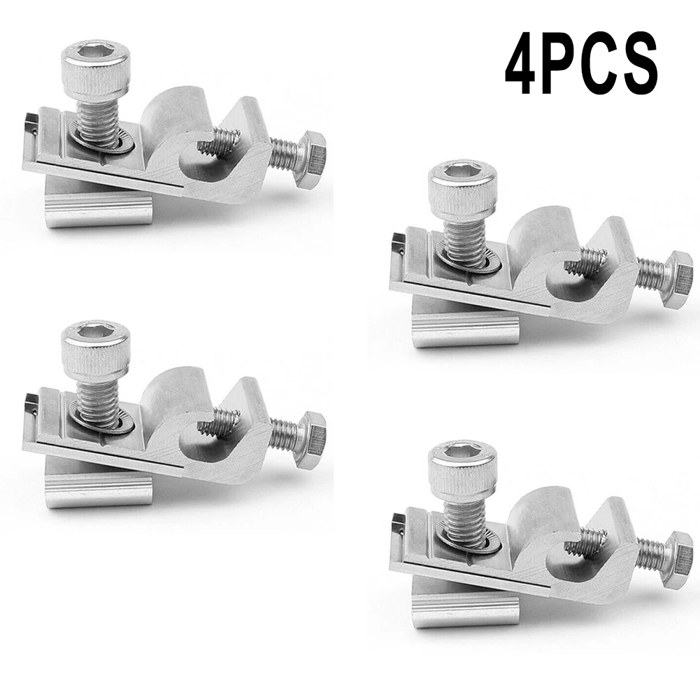 4Pcs Solar Panel Ground Grounding Lug Photovoltaic PV Mounting Bracket Accessories Aluminum Solar Panel Grounding Clip
4Pcs Solar Panel Ground Grounding Lug Photovoltaic PV Mounting Bracket Accessories Aluminum Solar Panel Grounding Clip