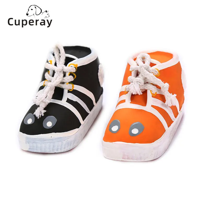 Dog Toys Latex Shoes Shape Pet Dog Chew Toy Interactive Sound Toys for Small Dogs Puppy Teeth Training Interactive Game Products
Dog Toys Latex Shoes Shape Pet Dog Chew Toy Interactive Sound Toys for Small Dogs Puppy Teeth Training Interactive Game Products