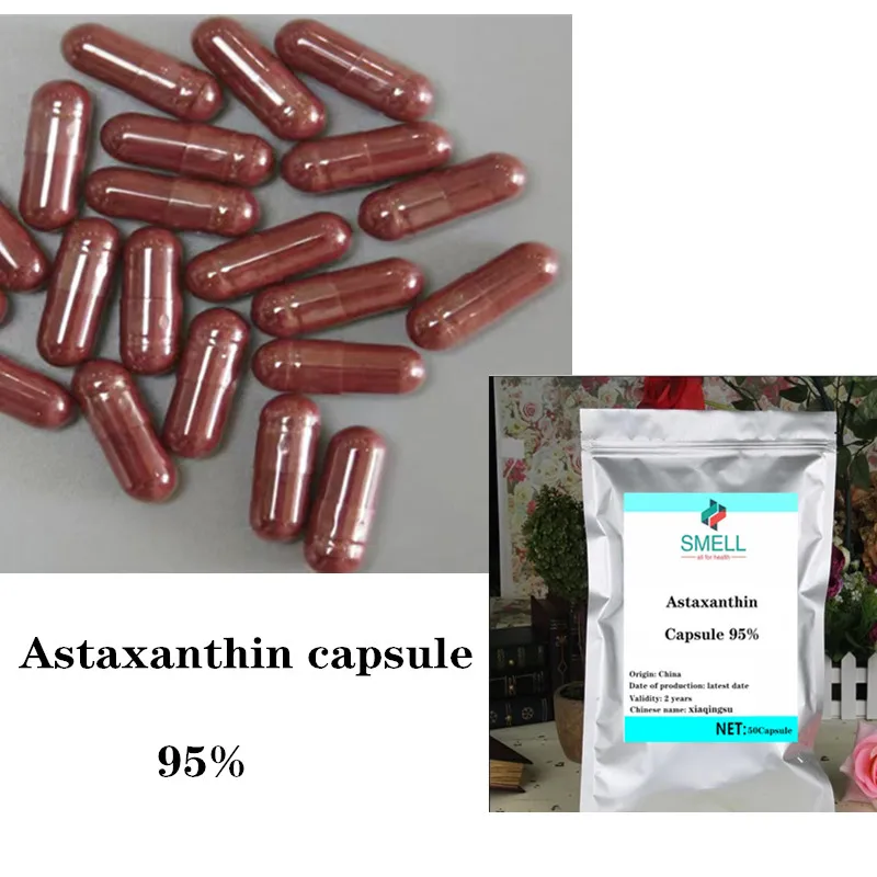 Astaxanthin capsule 95% Haematococcus Pluvialis Extract,Antioxidant. Beauty anti wrinkle β′- Enhance health central nerve
Astaxanthin capsule 95% Haematococcus Pluvialis Extract,Antioxidant. Beauty anti wrinkle β′- Enhance health central nerve