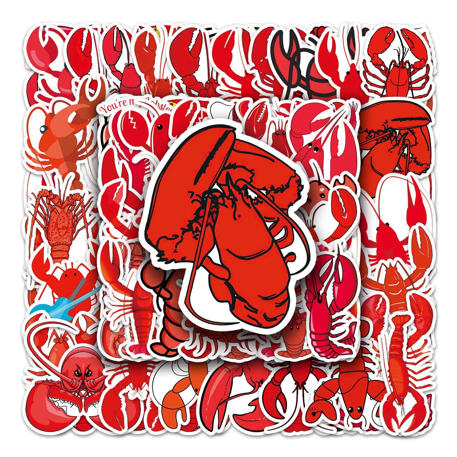 10/30/50PCS New Trendy Cartoon Cute Red Crayfish Graffiti Helmet Cup DIY Waterproof PVC Pocket Account Children's Toys Wholesale
10/30/50PCS New Trendy Cartoon Cute Red Crayfish Graffiti Helmet Cup DIY Waterproof PVC Pocket Account Children's Toys Wholesale