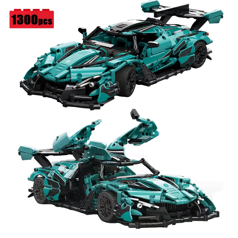 2022 New Technical 1:14 Tiffany Blue City Sports Car Building Blocks Model MOC Racing Bricks Assembling Children's Toy Gift Set
2022 New Technical 1:14 Tiffany Blue City Sports Car Building Blocks Model MOC Racing Bricks Assembling Children's Toy Gift Set