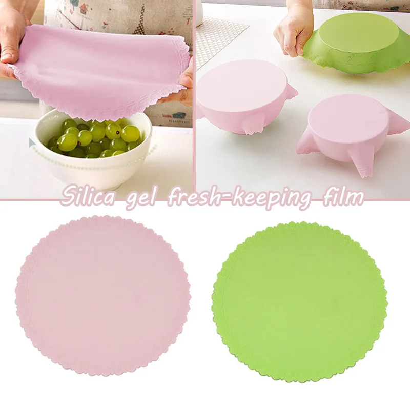 Reusable Food Wraps Keeps Food Fresh Expandable Elastic Silicone Bowl Covers Stretch Lids Increase Friction 22.5cm Saran Wrap
Reusable Food Wraps Keeps Food Fresh Expandable Elastic Silicone Bowl Covers Stretch Lids Increase Friction 22.5cm Saran Wrap