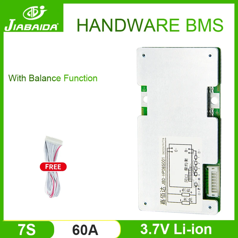 JBD 13S Bms Balance 48 В для литий-ионной батареи 3,7 в 3,6 В, батарея для электровелосипеда 30A 40A 50A 60A с датчиком температуры общего порта
JBD 13S Bms Balance 48 В для литий-ионной батареи 3,7 в 3,6 В, батарея для электровелосипеда 30A 40A 50A 60A с датчиком температуры общего порта
