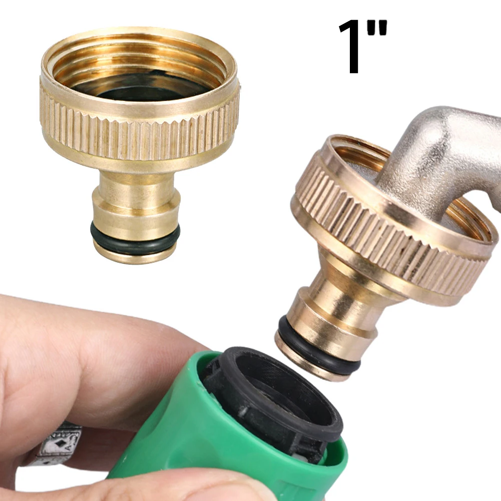 1" Water Pipe Connector BSPF Brass Fitting Hose Tap Faucet Garden Adapter Garden Power Tool Accessories Replacement
1" Water Pipe Connector BSPF Brass Fitting Hose Tap Faucet Garden Adapter Garden Power Tool Accessories Replacement