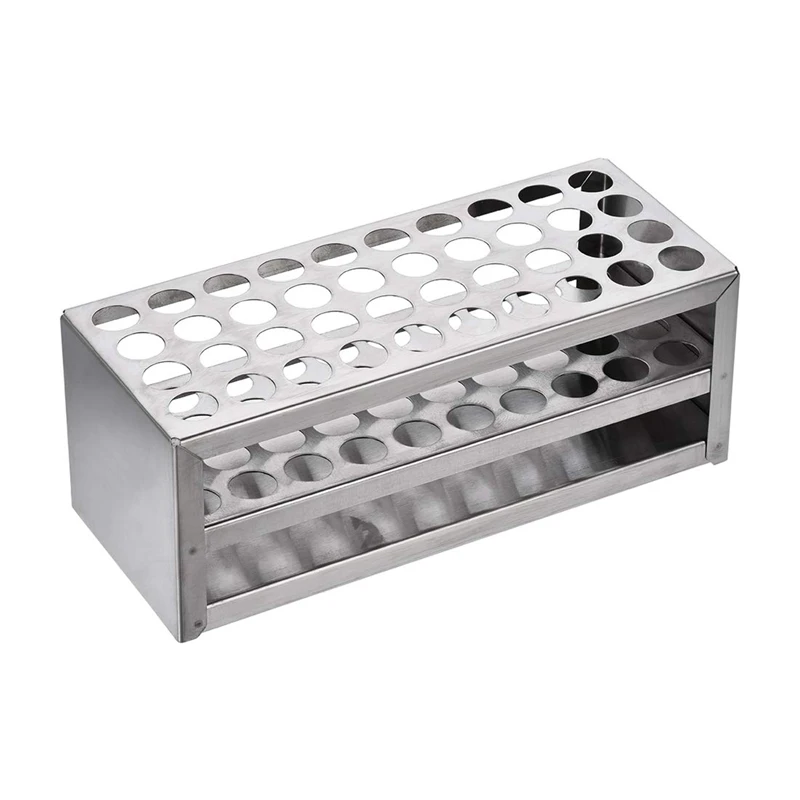 14Mm 40 Hole Aluminum Test Tube Rack Multifunctional Laboratory Test Tube Holder Laboratory Equipment
14Mm 40 Hole Aluminum Test Tube Rack Multifunctional Laboratory Test Tube Holder Laboratory Equipment