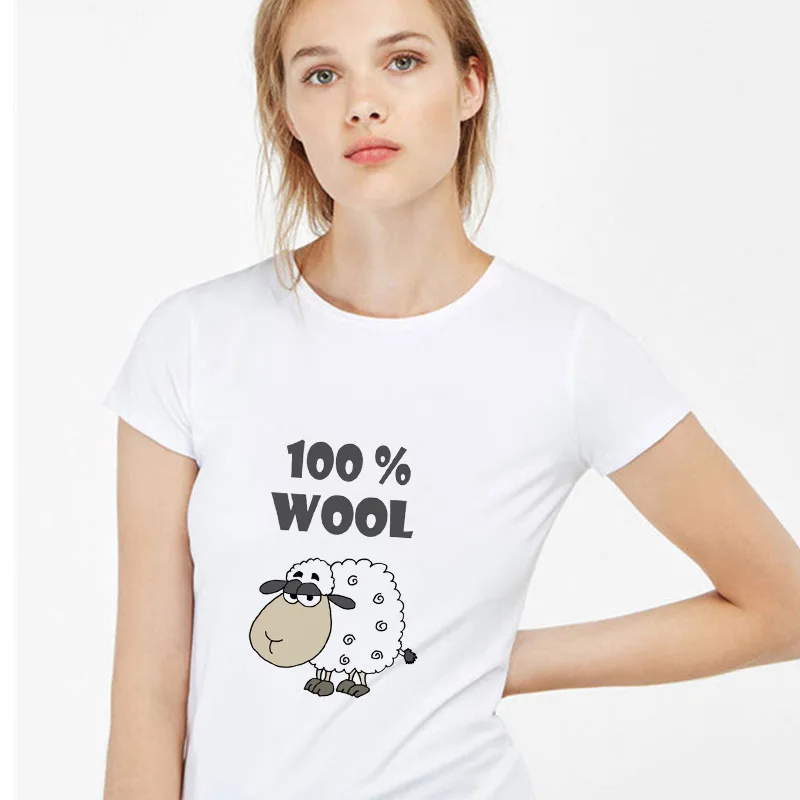Autumn Women's T-shirt Sheep Cartoon Print Short Sleeve Top Women Fashion Casual Harajuku Graphic T-shirt,Drop Ship 
Autumn Women's T-shirt Sheep Cartoon Print Short Sleeve Top Women Fashion Casual Harajuku Graphic T-shirt,Drop Ship