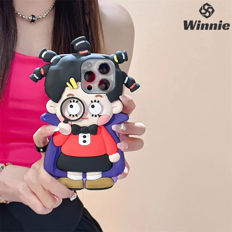 Cartoon Cute Little Witch Mona Full Protection 3D Girl Liquid Silicone Phone Case For Iphone X XS 11 12 13 14 Pro Max Phone Case
Cartoon Cute Little Witch Mona Full Protection 3D Girl Liquid Silicone Phone Case For Iphone X XS 11 12 13 14 Pro Max Phone Case