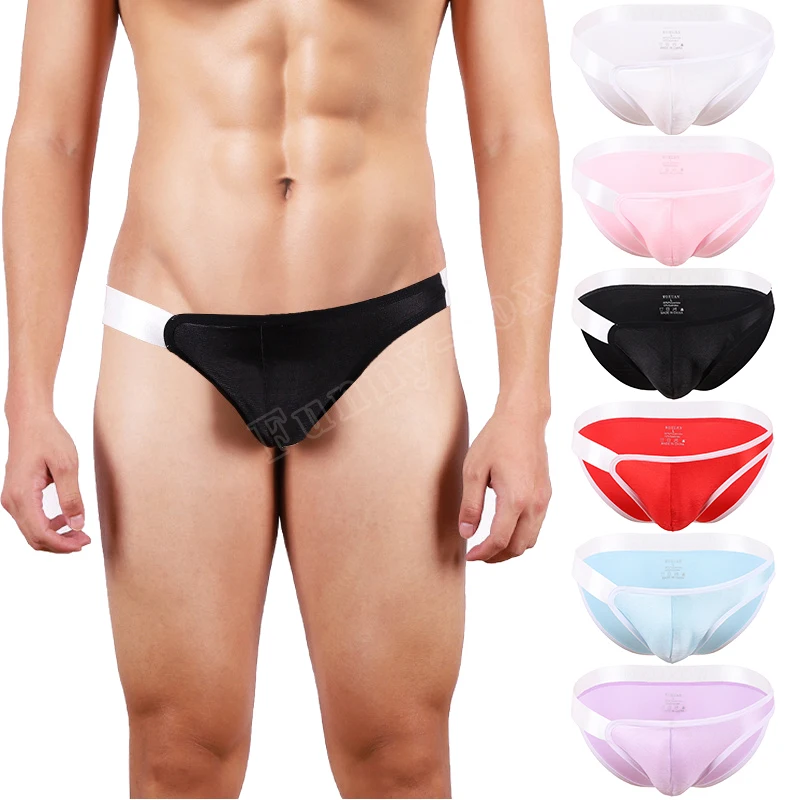 Brushed Bright Tendons Unilateral Men's Underwear Simple Sexy Refreshing Breathable Skin-friendly Comfortable Sexy Underwear Men
Brushed Bright Tendons Unilateral Men's Underwear Simple Sexy Refreshing Breathable Skin-friendly Comfortable Sexy Underwear Men