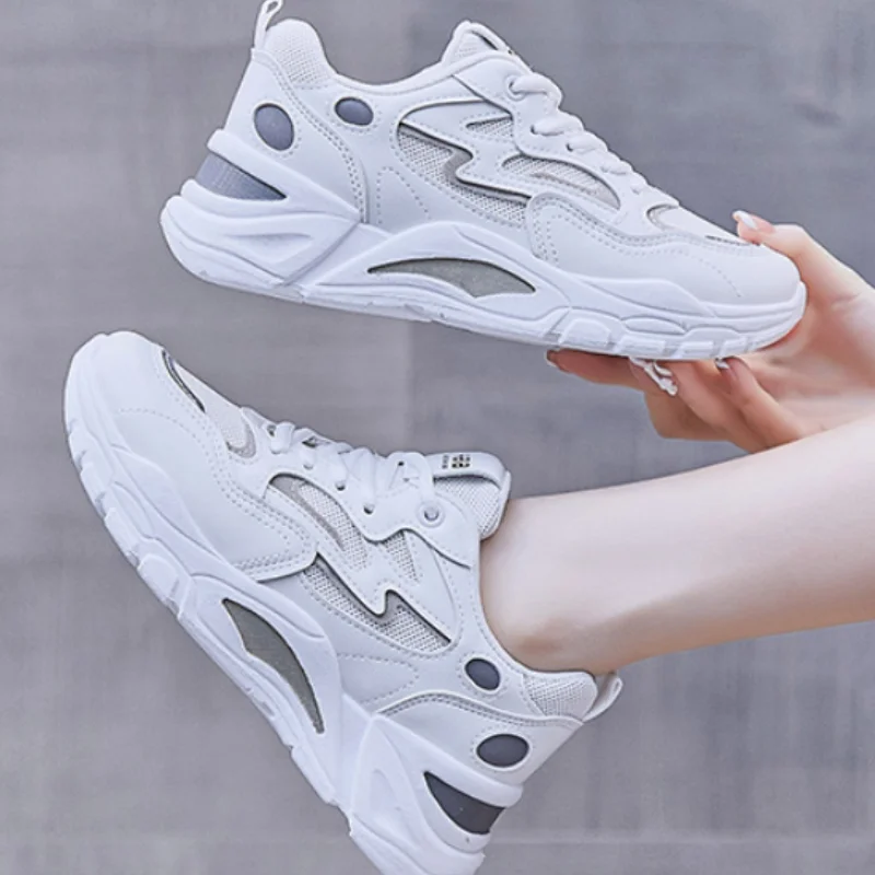 Women's Sneakers Comfortable Mesh Lace-Up Ladies Sport Shoes Breathable Knitted Casual Running Shoes Feminino Vulcanized Shoes
Women's Sneakers Comfortable Mesh Lace-Up Ladies Sport Shoes Breathable Knitted Casual Running Shoes Feminino Vulcanized Shoes