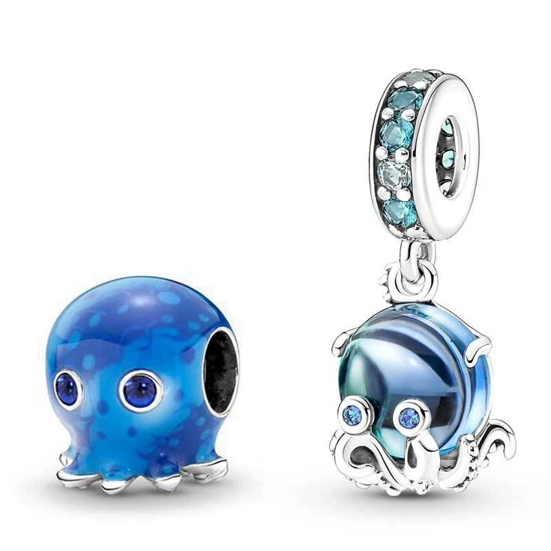 Fit Pandora Murano Glass Cute Octopus Charm Women Bracelet Jewelry Accessories Ocean Bubbles Waves Octopus Beads DIY Girl Bangle
Fit Pandora Murano Glass Cute Octopus Charm Women Bracelet Jewelry Accessories Ocean Bubbles Waves Octopus Beads DIY Girl Bangle