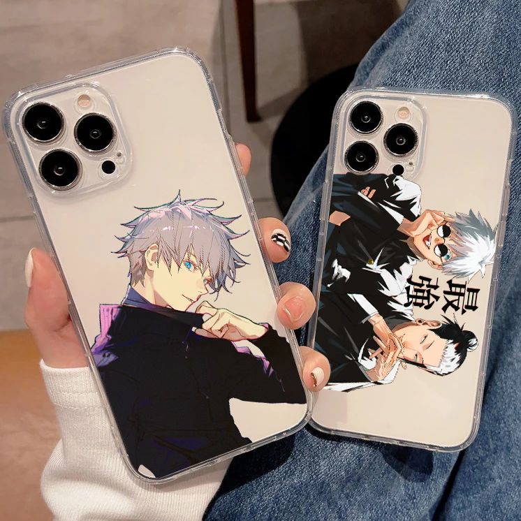 Jujutsu Kaisen Satoru Gojo Phone Cases For iPhone 11 12 13 Mini SE 2020 6 6S 7 8 Plus X XS XR Pro Max Cover Shell Clear
Jujutsu Kaisen Satoru Gojo Phone Cases For iPhone 11 12 13 Mini SE 2020 6 6S 7 8 Plus X XS XR Pro Max Cover Shell Clear