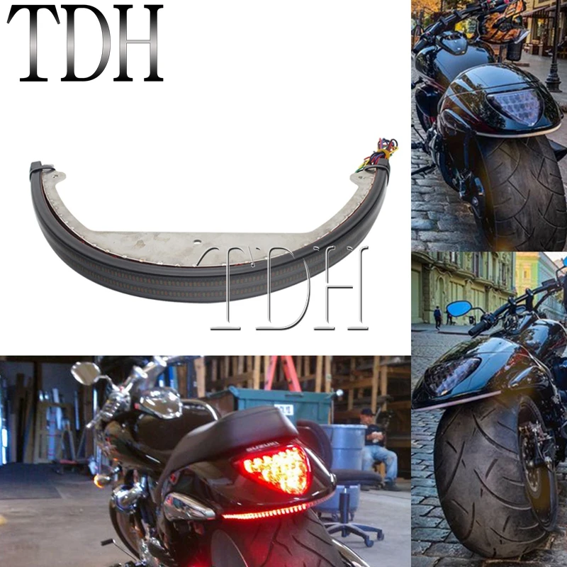 Dual Integrated LED Strobe Taillight Brake Light Turn Signal Flasher For Suzuki Boulevard M109R M90 Fender Eliminator Kit 06up
Dual Integrated LED Strobe Taillight Brake Light Turn Signal Flasher For Suzuki Boulevard M109R M90 Fender Eliminator Kit 06up