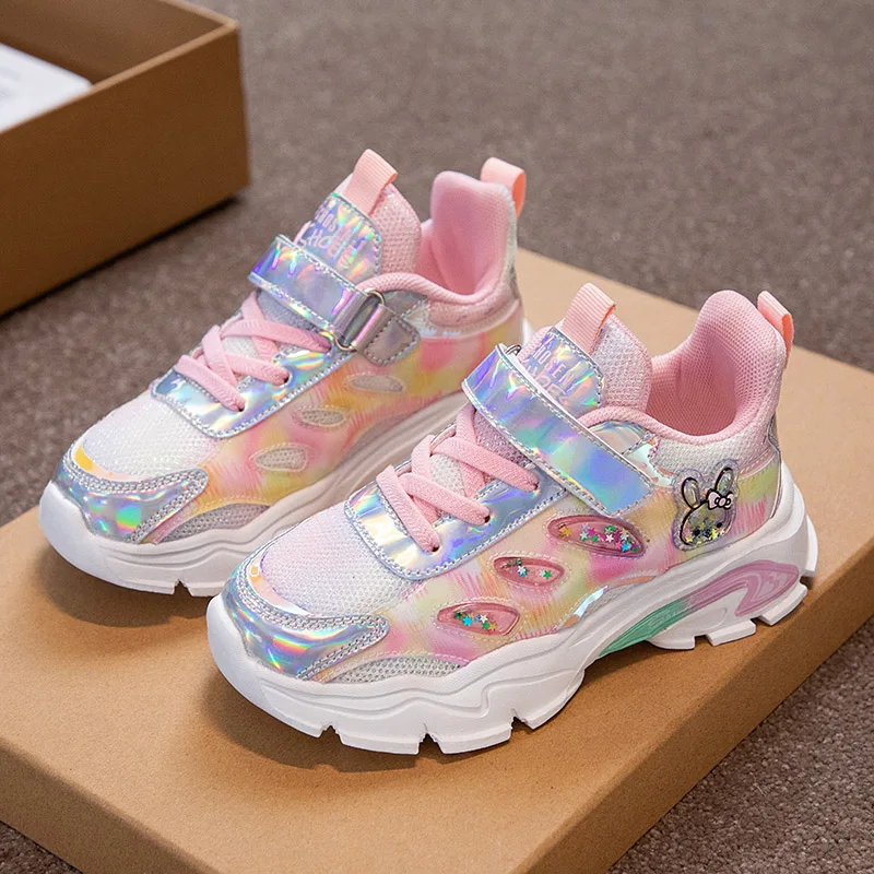 Children's Running Sports Shoes Light Breathable Big Girls Cute Pink Purple Shoes Comfortable Girls Walking Kids Sneakers A88
Children's Running Sports Shoes Light Breathable Big Girls Cute Pink Purple Shoes Comfortable Girls Walking Kids Sneakers A88