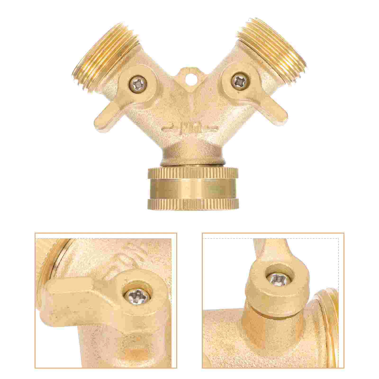 Garden Diverter Brass Pipe Connector Outdoor Hose Adapter Water Fitting Controller
Garden Diverter Brass Pipe Connector Outdoor Hose Adapter Water Fitting Controller