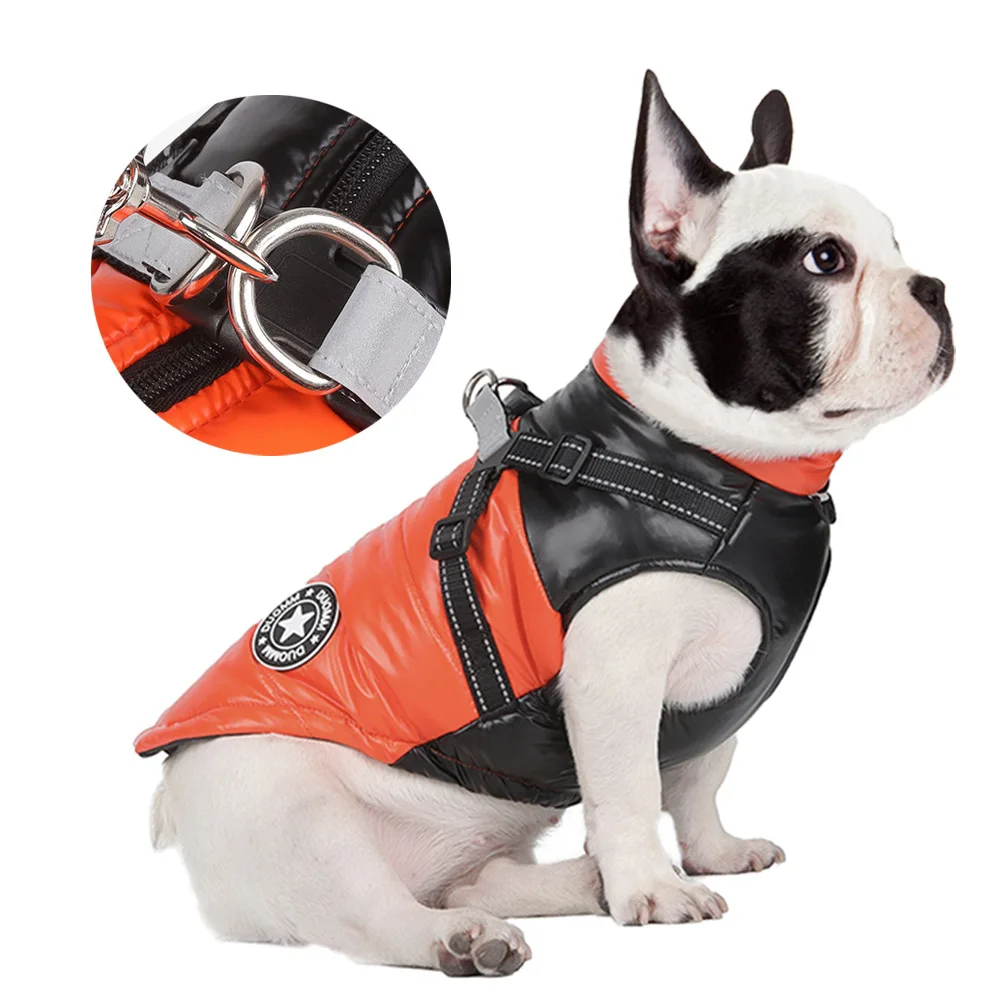 Autumn Winter Pet Clothing Reflective Warm Padded Dog Clothing Thickened Dog Cotton Jacket Vest Coat Parkas for Small Medium Dog
Autumn Winter Pet Clothing Reflective Warm Padded Dog Clothing Thickened Dog Cotton Jacket Vest Coat Parkas for Small Medium Dog