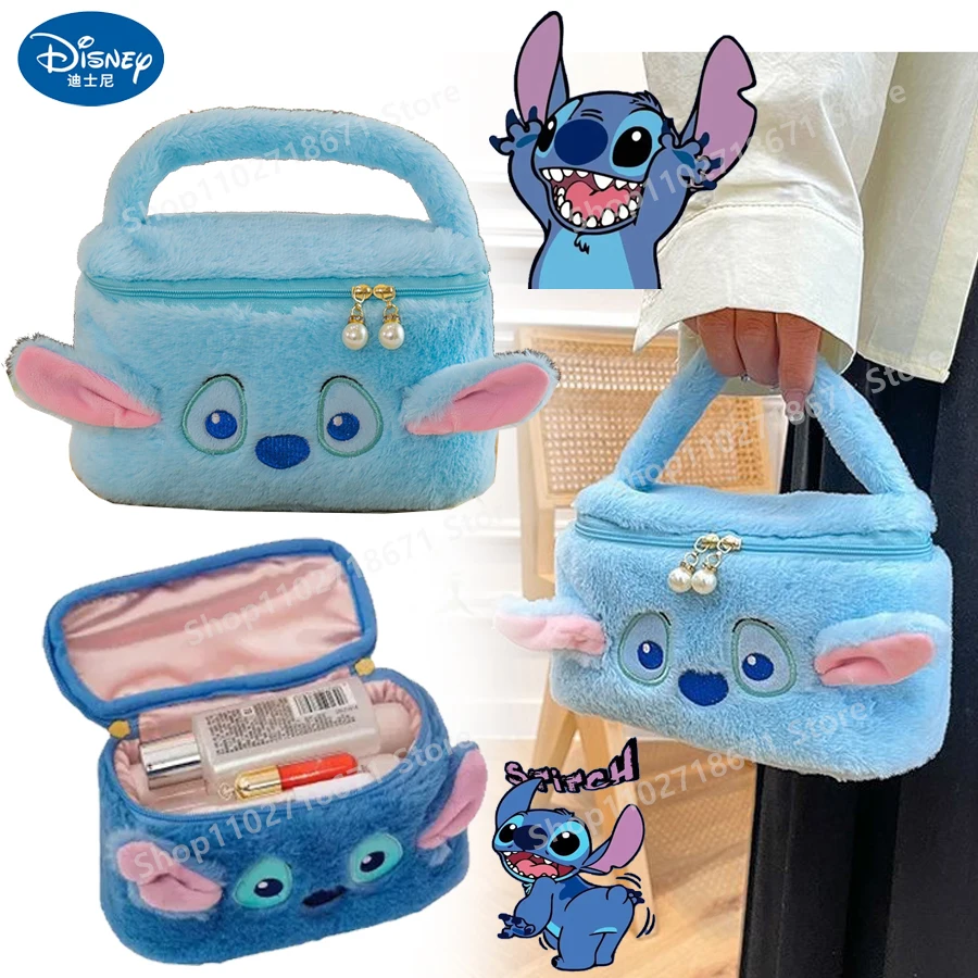 Stitch Disney Plush Storage Bag Makeup Bag Anime Cartoon Figure Large Capacity Cosmetics Box Portable Handbag Girls Woman Gifts
Stitch Disney Plush Storage Bag Makeup Bag Anime Cartoon Figure Large Capacity Cosmetics Box Portable Handbag Girls Woman Gifts