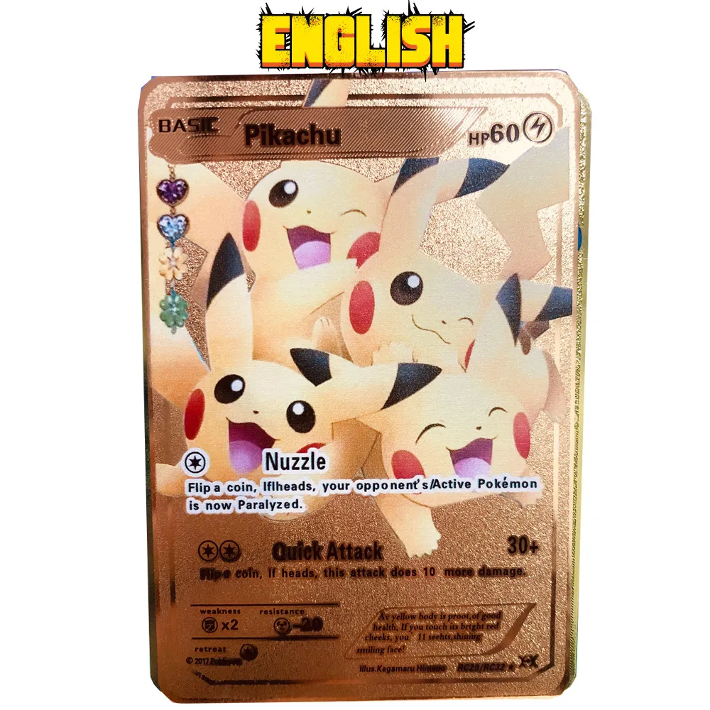 Супертонкая игра Pokemon Charizard Pikachu Gx на английском языке, хобби, экшн-игрушка, персонаж, карточка, игрушка, анимация для детей
Супертонкая игра Pokemon Charizard Pikachu Gx на английском языке, хобби, экшн-игрушка, персонаж, карточка, игрушка, анимация для детей