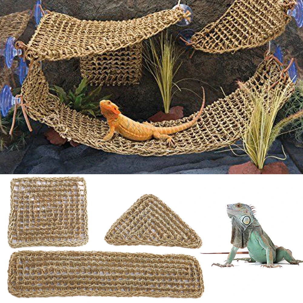 Lizard Reptile Hammock Reptiles Terrarium Reptile Accessories Reptiles Toy Hanging Bed Mat Small Hermit Crabs Geckos Seaweed Bed
Lizard Reptile Hammock Reptiles Terrarium Reptile Accessories Reptiles Toy Hanging Bed Mat Small Hermit Crabs Geckos Seaweed Bed
