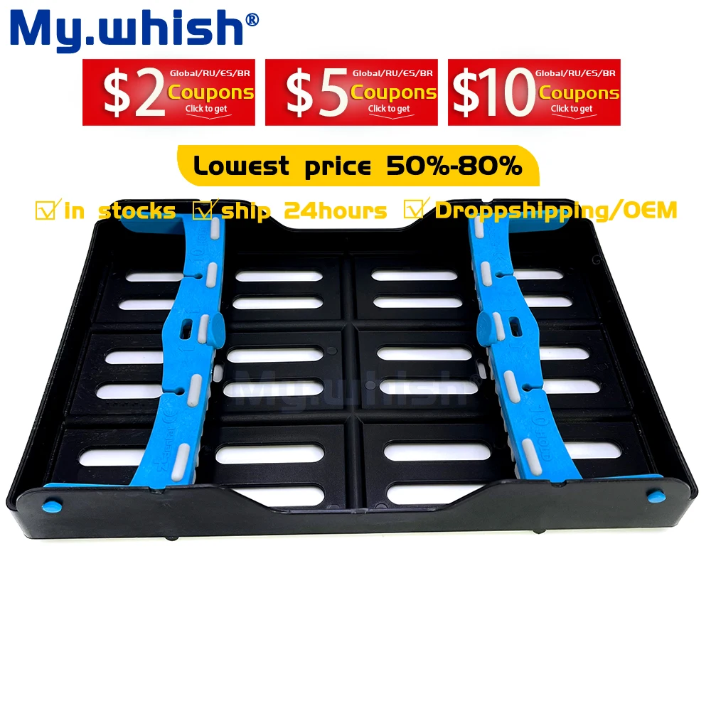 High Quality Dental Sterilization Box 10 Instruments Dental Tools Autoclavable 135℃ Dental Tools Dentist Drill Box Intruments
High Quality Dental Sterilization Box 10 Instruments Dental Tools Autoclavable 135℃ Dental Tools Dentist Drill Box Intruments