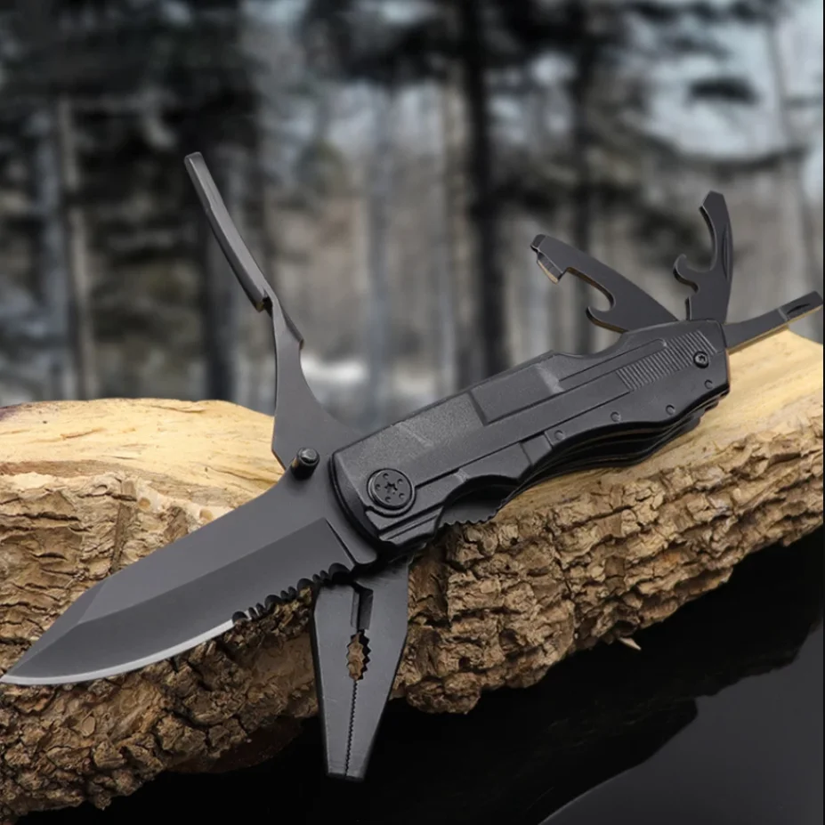Multifunctional Folding Pliers Outdoor Pocket Cable Cutter Military Camping Survival Knife Hunting Bottle Opener Knife Pliers
Multifunctional Folding Pliers Outdoor Pocket Cable Cutter Military Camping Survival Knife Hunting Bottle Opener Knife Pliers
