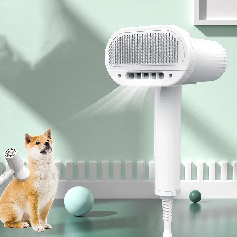 300W Pet Hair Dryer 2-In-1 Dogs Cats Grooming Blower Comb Brush Grooming Adjustable Temperature Low Noise Blow-dryer for Puppy
300W Pet Hair Dryer 2-In-1 Dogs Cats Grooming Blower Comb Brush Grooming Adjustable Temperature Low Noise Blow-dryer for Puppy