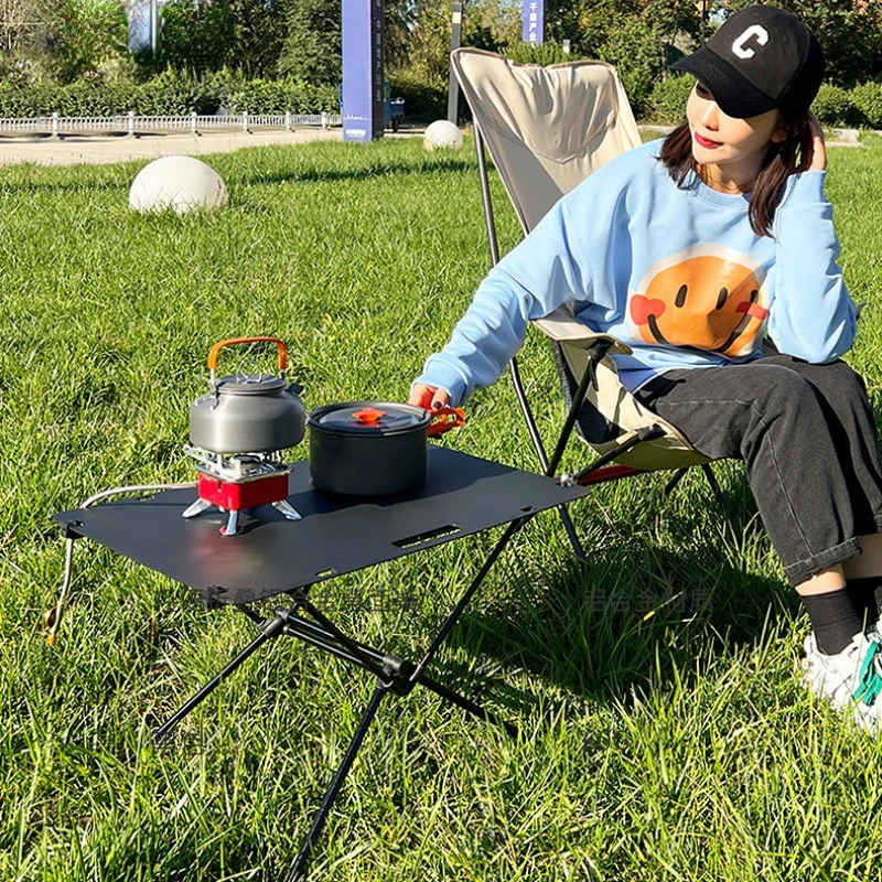 Outdoor Tactical Camping Folding Table and Chairs Portable Ultra Light Aluminum Alloy Picnic Table and Chairs Set Lightweight
Outdoor Tactical Camping Folding Table and Chairs Portable Ultra Light Aluminum Alloy Picnic Table and Chairs Set Lightweight