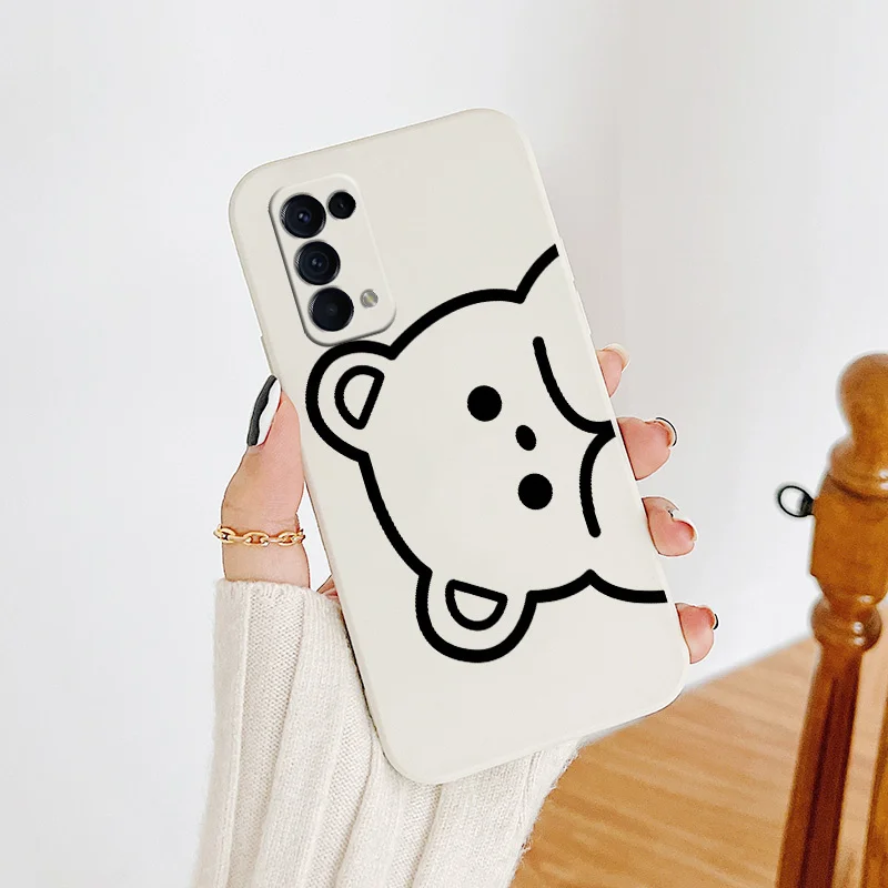 Cute Bear Liquid Silicone Case For Realme 6 6i 7 7i 7 8 Pro C12 C15 C25 C25S C20 C11 C1 F9 F9 F17 F19 F19 Pro Reno5 Phone Cover
Cute Bear Liquid Silicone Case For Realme 6 6i 7 7i 7 8 Pro C12 C15 C25 C25S C20 C11 C1 F9 F9 F17 F19 F19 Pro Reno5 Phone Cover