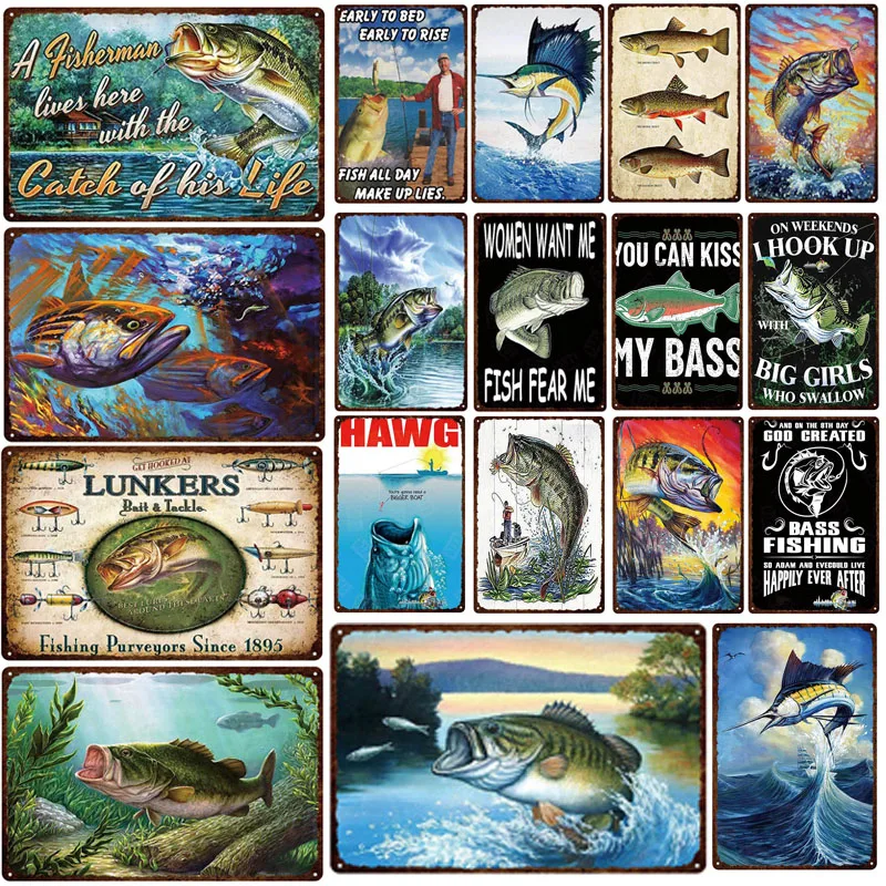 Gone To Fishing Sign Man Cave Metal Tin Sign Vintage Art Painting Pin Up Wall Decor Bar Pub Garden Farm Decoration Plate Plaques
Gone To Fishing Sign Man Cave Metal Tin Sign Vintage Art Painting Pin Up Wall Decor Bar Pub Garden Farm Decoration Plate Plaques
