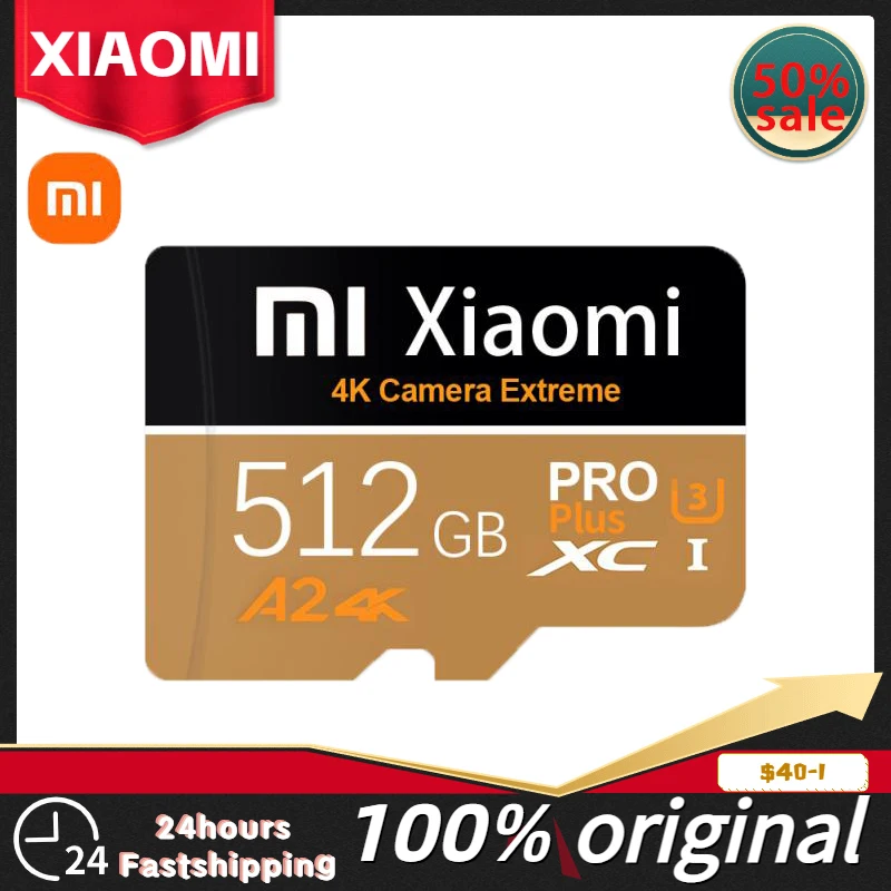 XIAOMI Ultra Memory Card 256GB 128GB 512GB 1TB Micro sd Card 32GB MicroSDHC Class10 SD card TF Card original sd memory card
XIAOMI Ultra Memory Card 256GB 128GB 512GB 1TB Micro sd Card 32GB MicroSDHC Class10 SD card TF Card original sd memory card
