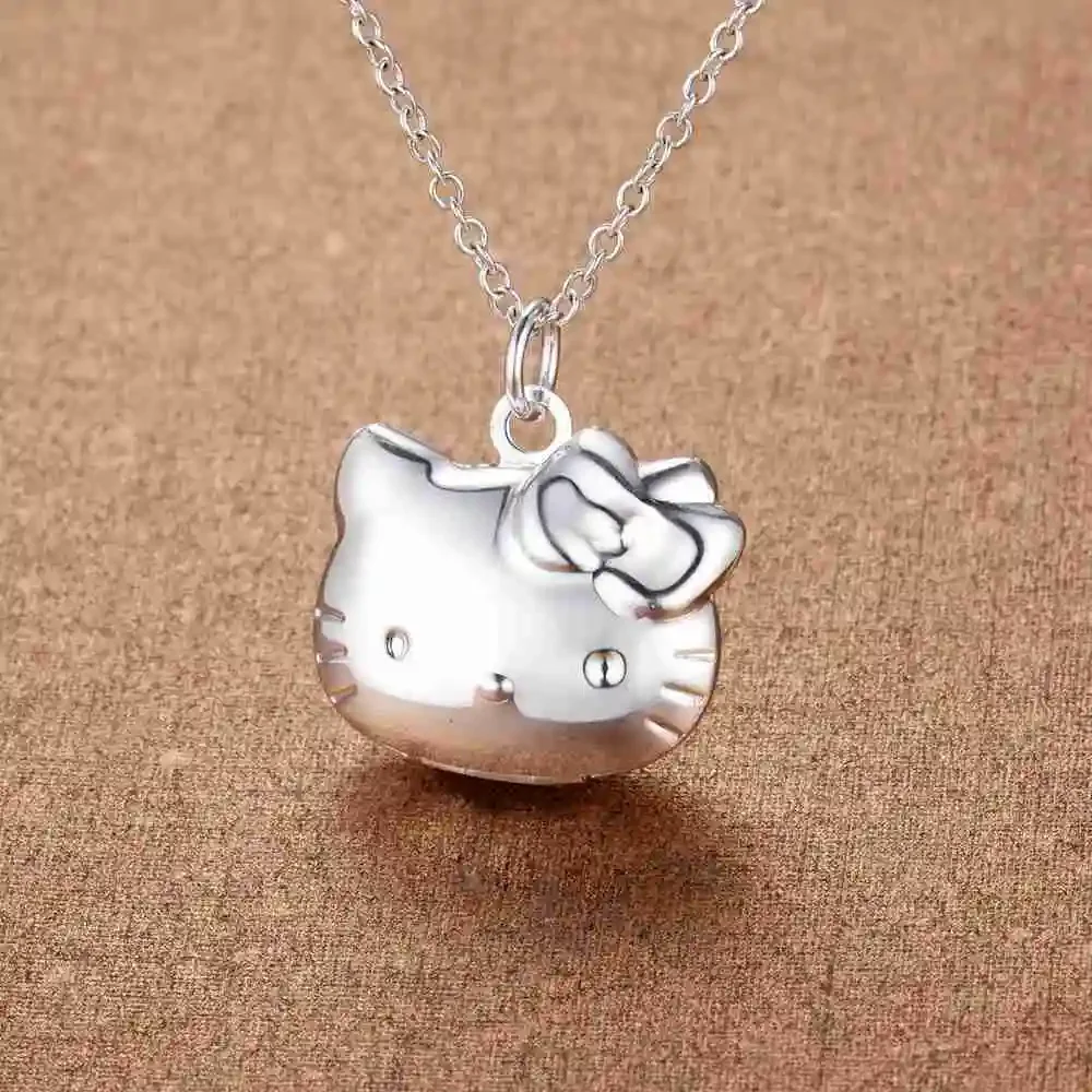 Hot 925 Sterling Silver Lovely Kitty Cat Pendant Necklace for Women Christmas Gifts Fashion Luxury Party Wedding Jewelry
Hot 925 Sterling Silver Lovely Kitty Cat Pendant Necklace for Women Christmas Gifts Fashion Luxury Party Wedding Jewelry