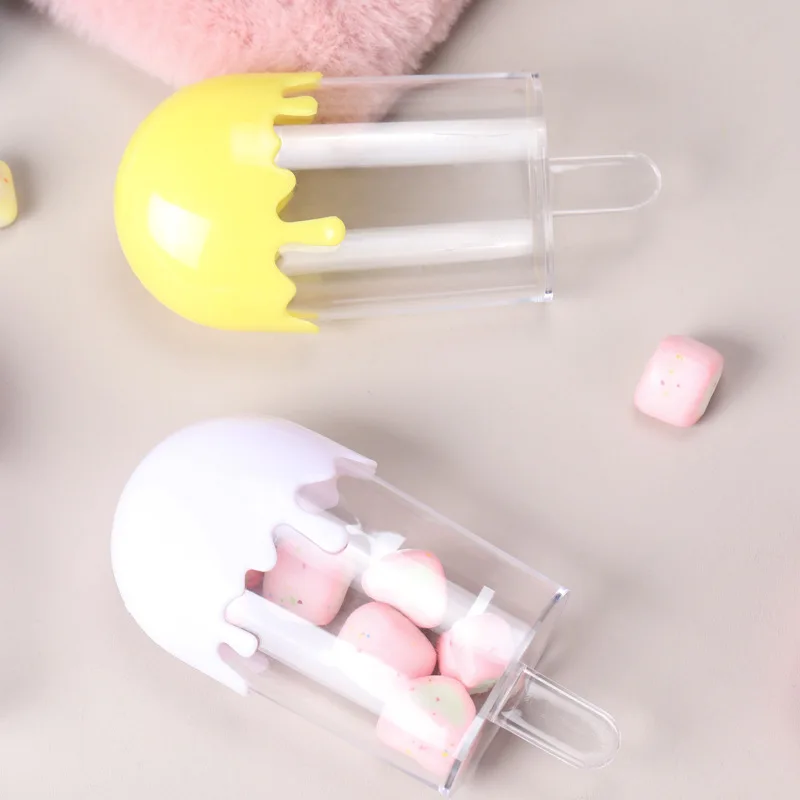 5PCs Plastic Clear Candy Box Christmas Baby Shower Birthday Gift Case Ice Cream Stick Children Cute Sweet Candy Box Party Supply
5PCs Plastic Clear Candy Box Christmas Baby Shower Birthday Gift Case Ice Cream Stick Children Cute Sweet Candy Box Party Supply