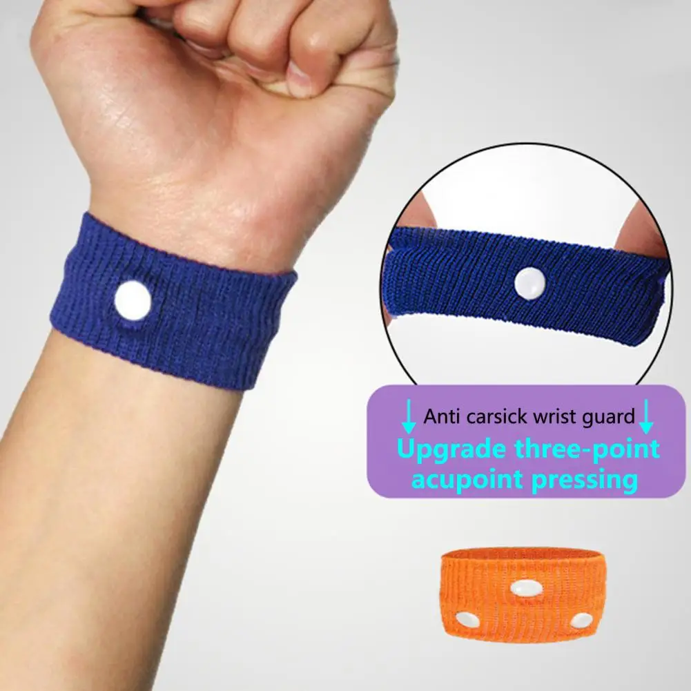 1 Pair Anti-vomit Wristband Elastic Anti-Spit Cotton Anti Nausea Wristbands Sickness Car Motion Sea Sick Ship Plane
1 Pair Anti-vomit Wristband Elastic Anti-Spit Cotton Anti Nausea Wristbands Sickness Car Motion Sea Sick Ship Plane