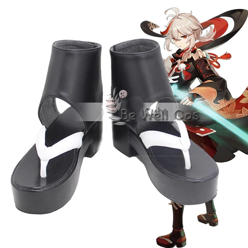 

Genshin Impact Kaedehara Kazuha Game Cosplay Shoes Kaedehara Kazuha Fancy Shoes Men Women Halloween Carnival Party Custom-Made