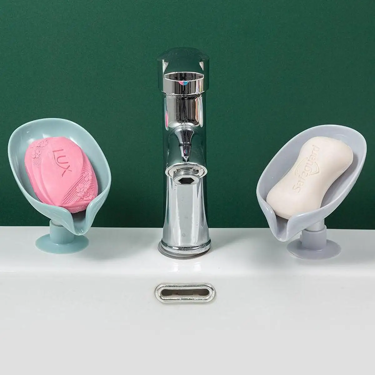 Soap Box Suction Cup Storage Drain Rack Creative Hole Free Personalized Leaves Large Household
Soap Box Suction Cup Storage Drain Rack Creative Hole Free Personalized Leaves Large Household