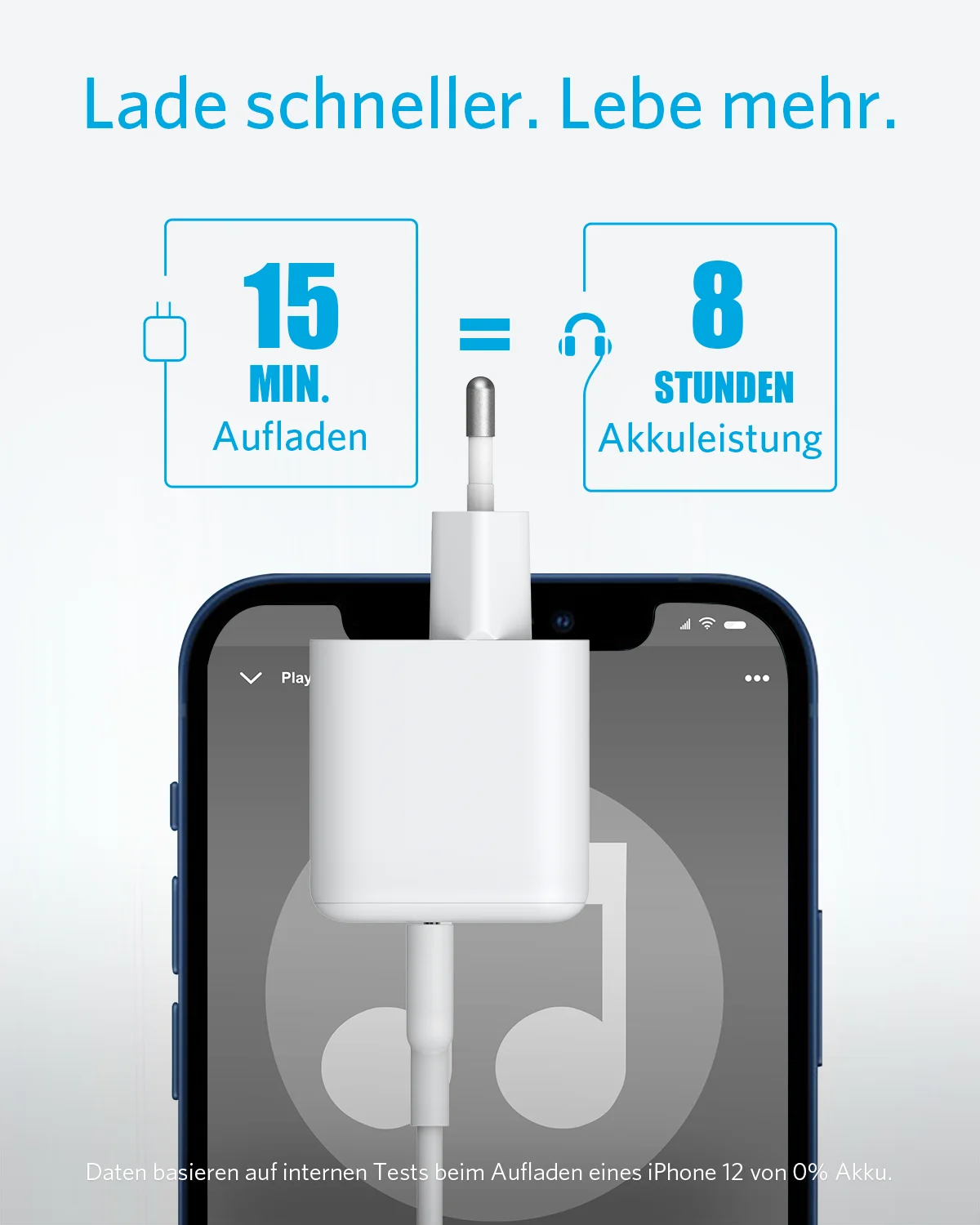 Зарядное устройство SHACKER USB C быстрое зарядное Anker 20 Вт PIQ 3 0 со складной вилкой