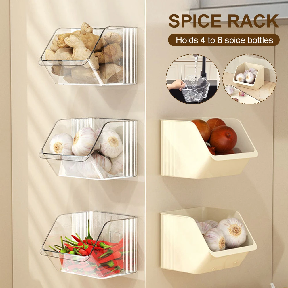 3PCS Kitchen Spice Rack Wall-Mounted Adhesive Spice Storage Shelf Kitchen Storage Rack Seasoning Bottle Holder Home Organization
3PCS Kitchen Spice Rack Wall-Mounted Adhesive Spice Storage Shelf Kitchen Storage Rack Seasoning Bottle Holder Home Organization
